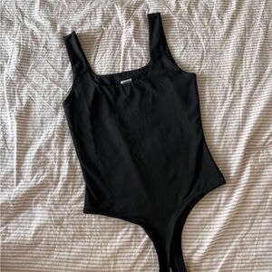 Francesca’s Bodysuit Black Tank